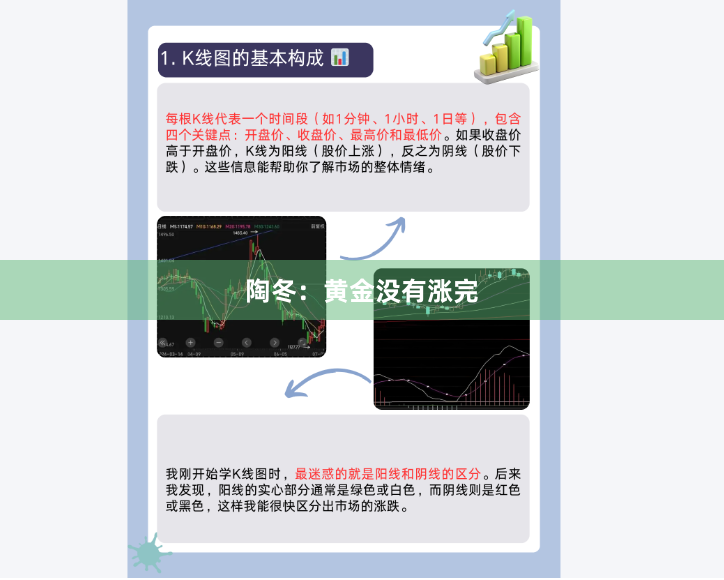 陶冬：黄金没有涨完